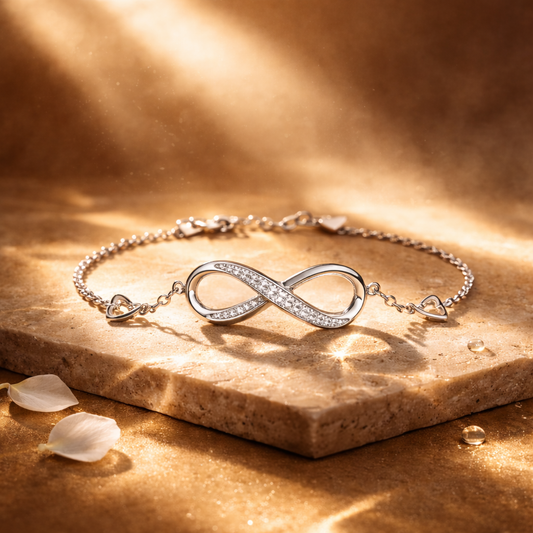 Pulsera Infiné® — Plata 925 ·Para la persona que el universo puso en tu camino.