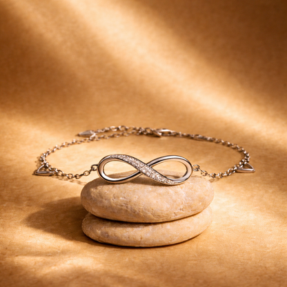 Pulsera Infiné® — Plata 925 ·Para la persona que el universo puso en tu camino.